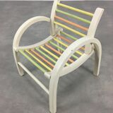 Baumann armchair with children's bars 50s