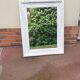 Mirror bleached wood campaign decoration