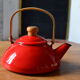 Enamelled kettle from the 80s