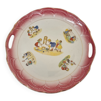 Cake dish from 1960, St Amand Céranord