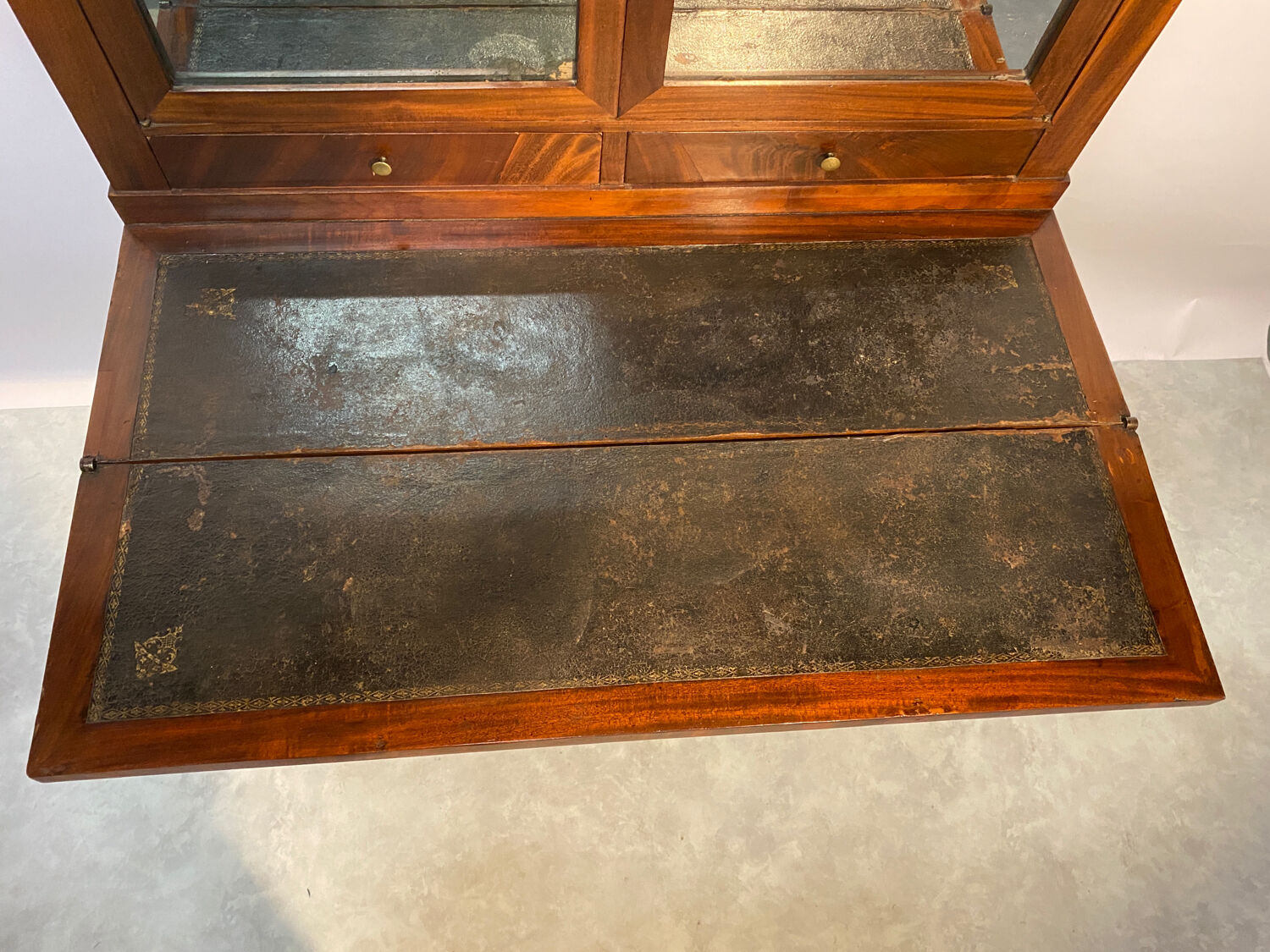 Mahogany desk late sixteenth century