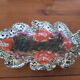 Vallauris enameled dish
