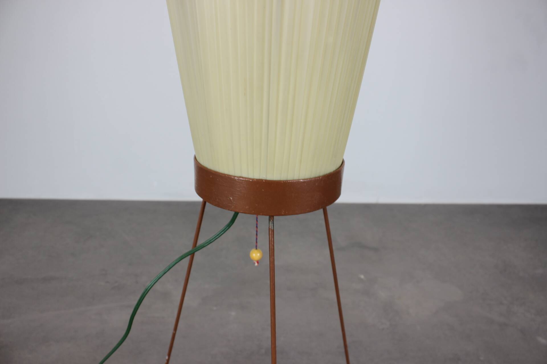 Large "rocket" floor lamp from the 1970s, Czechoslovakia