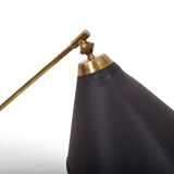 Paire de lampes de table en laiton « Valentiner » par Th. Valentiner, années 1950