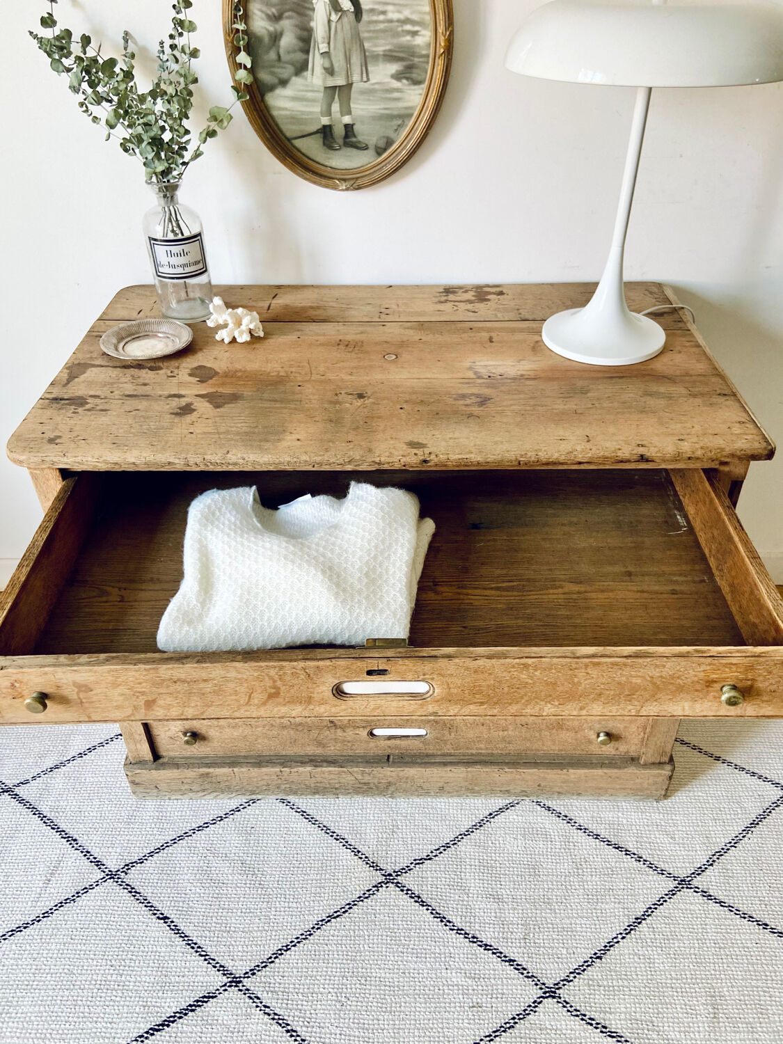 Oak professional furniture - Chest of drawers