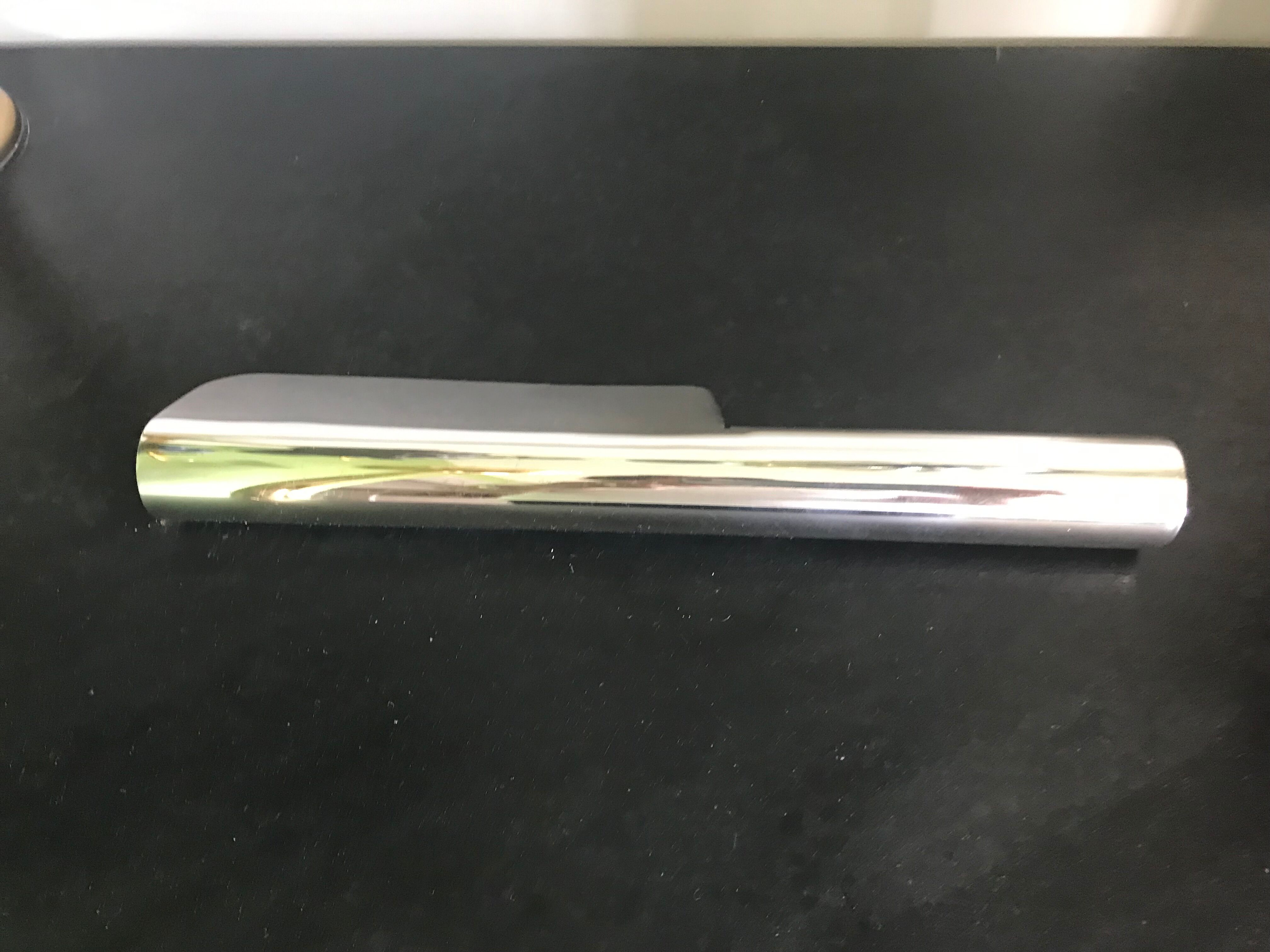 Picks up crumbs silver metal