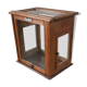 Old teak scale box