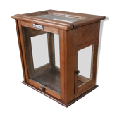 Old teak scale box