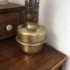 Lampe a pétrole en cuivre et laiton type Matador 15