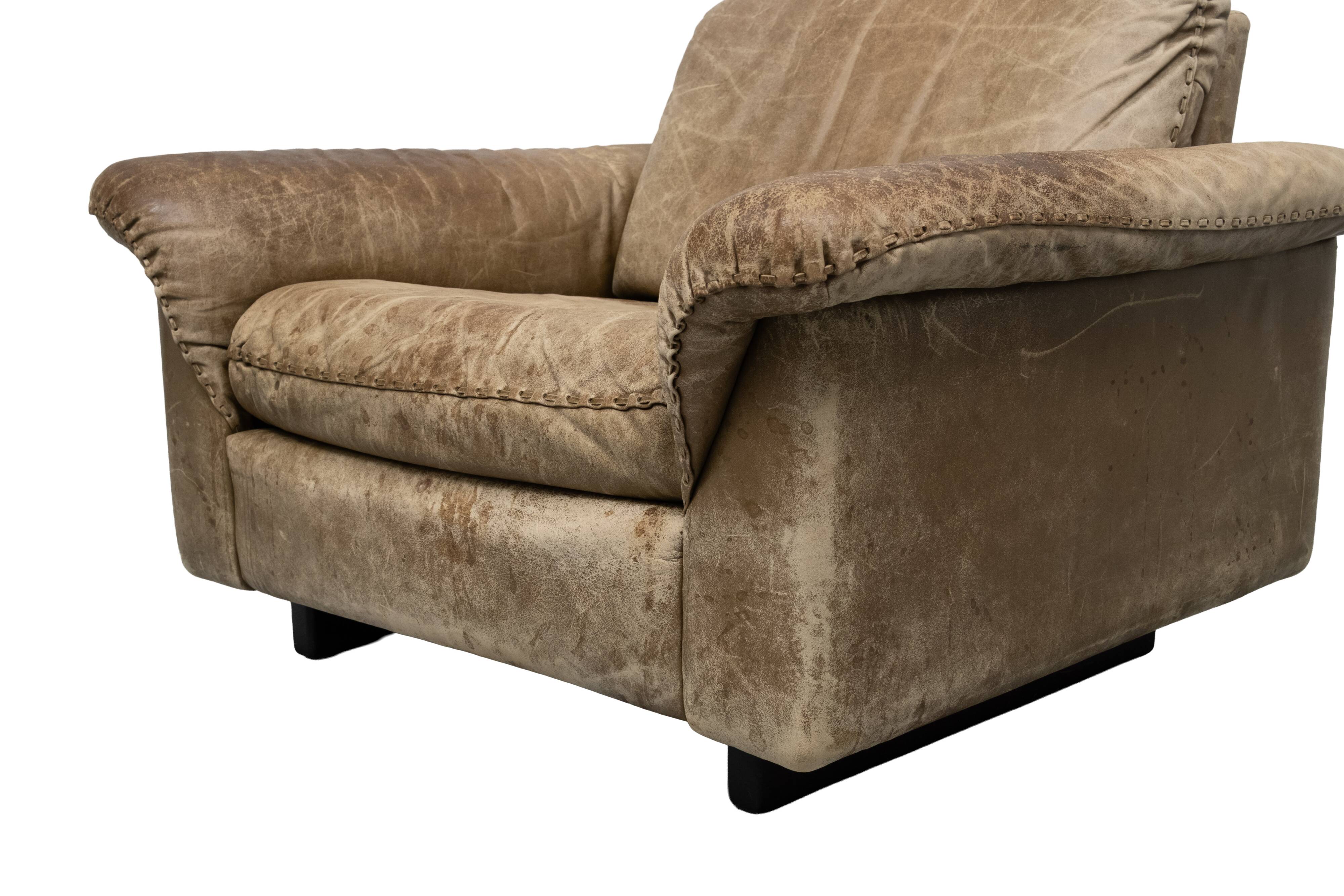 De Sede DS 31 Superb patinated Arm Chair 1970s