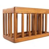 Wooden magazine holder - vintage