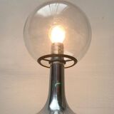 Vintage 1970s space globe table lamp