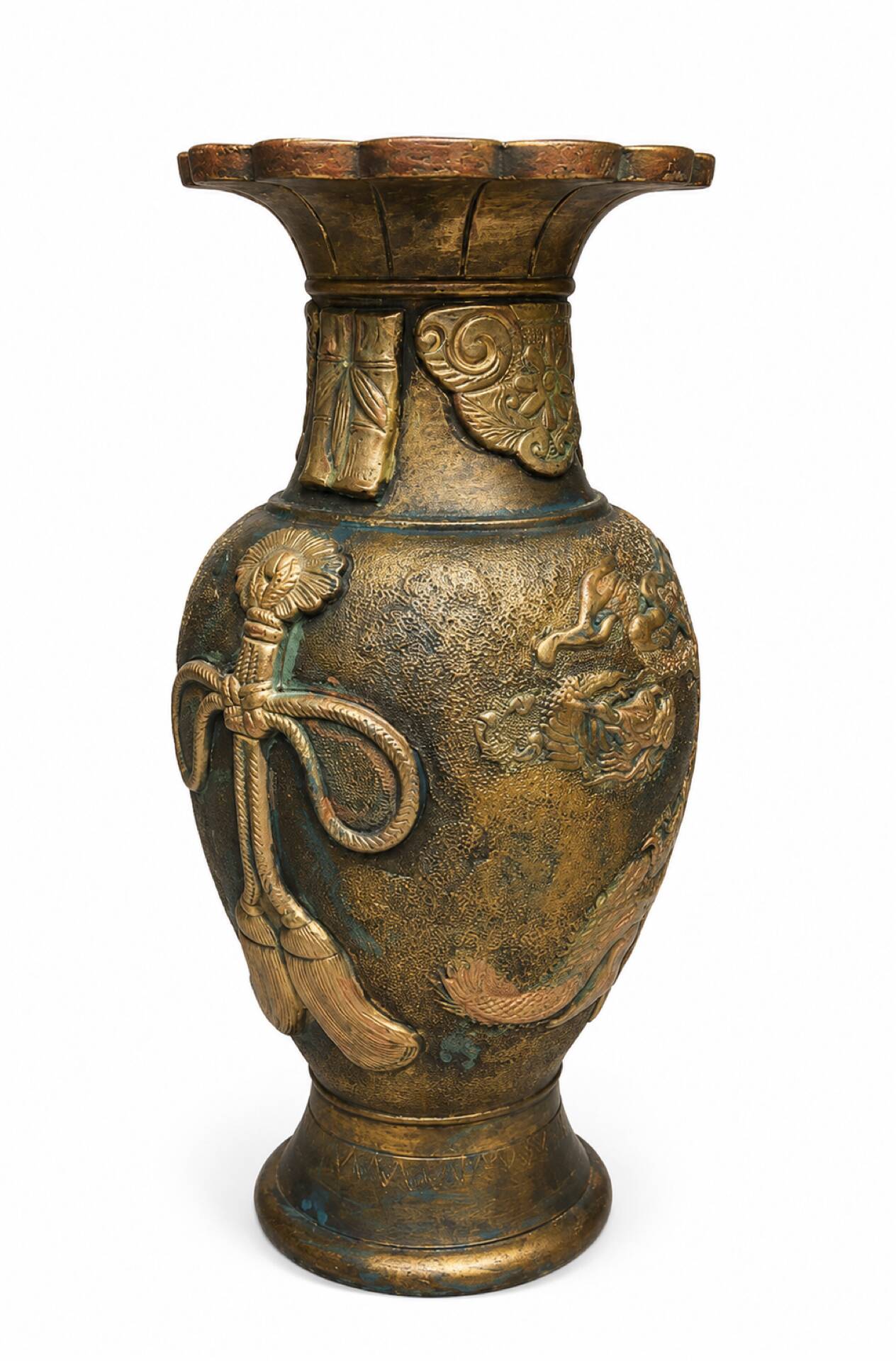 Paire de vases asiatiques vintage