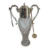 Silver-plated vintage liqueur carafe