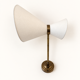 Extendable wall light in the style of Maison Lunel.