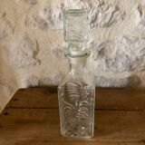 Glass spirits decanter