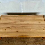 Vintage light wood coffee table from the 1960s