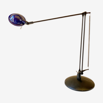 Lampe de bureau manade France design Philippe Stephant vintage 90