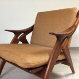 Lot de 2 fauteuils  Gelderland de Ster Hollande 1960