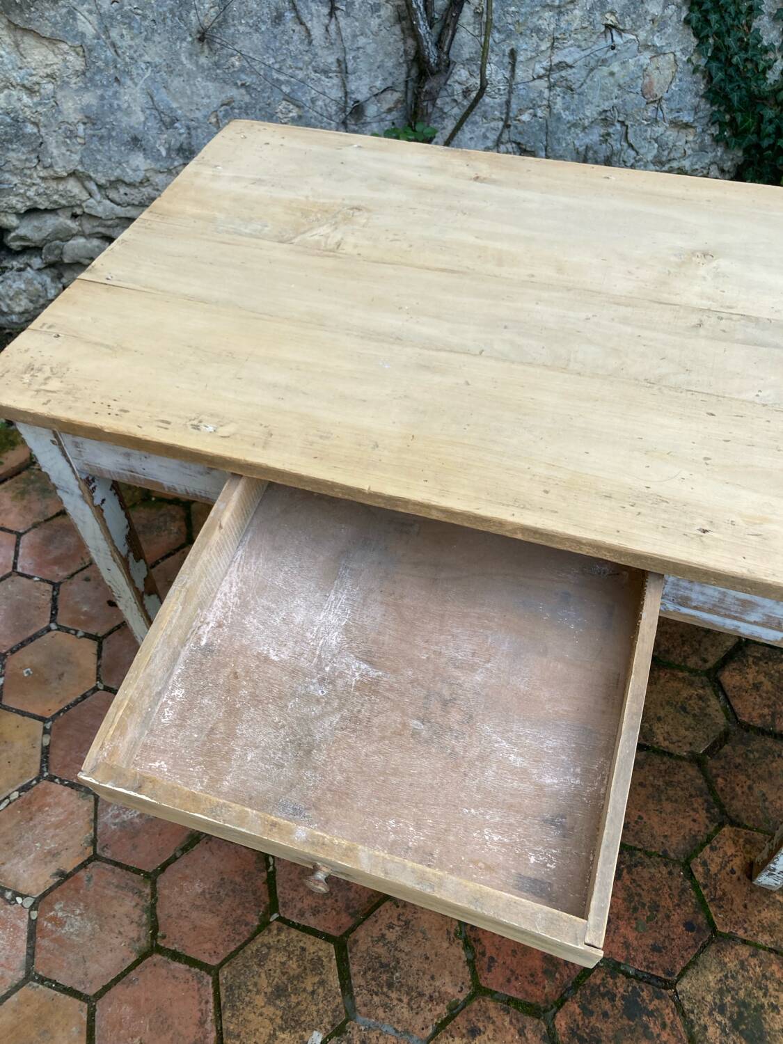 Vintage farmhouse table