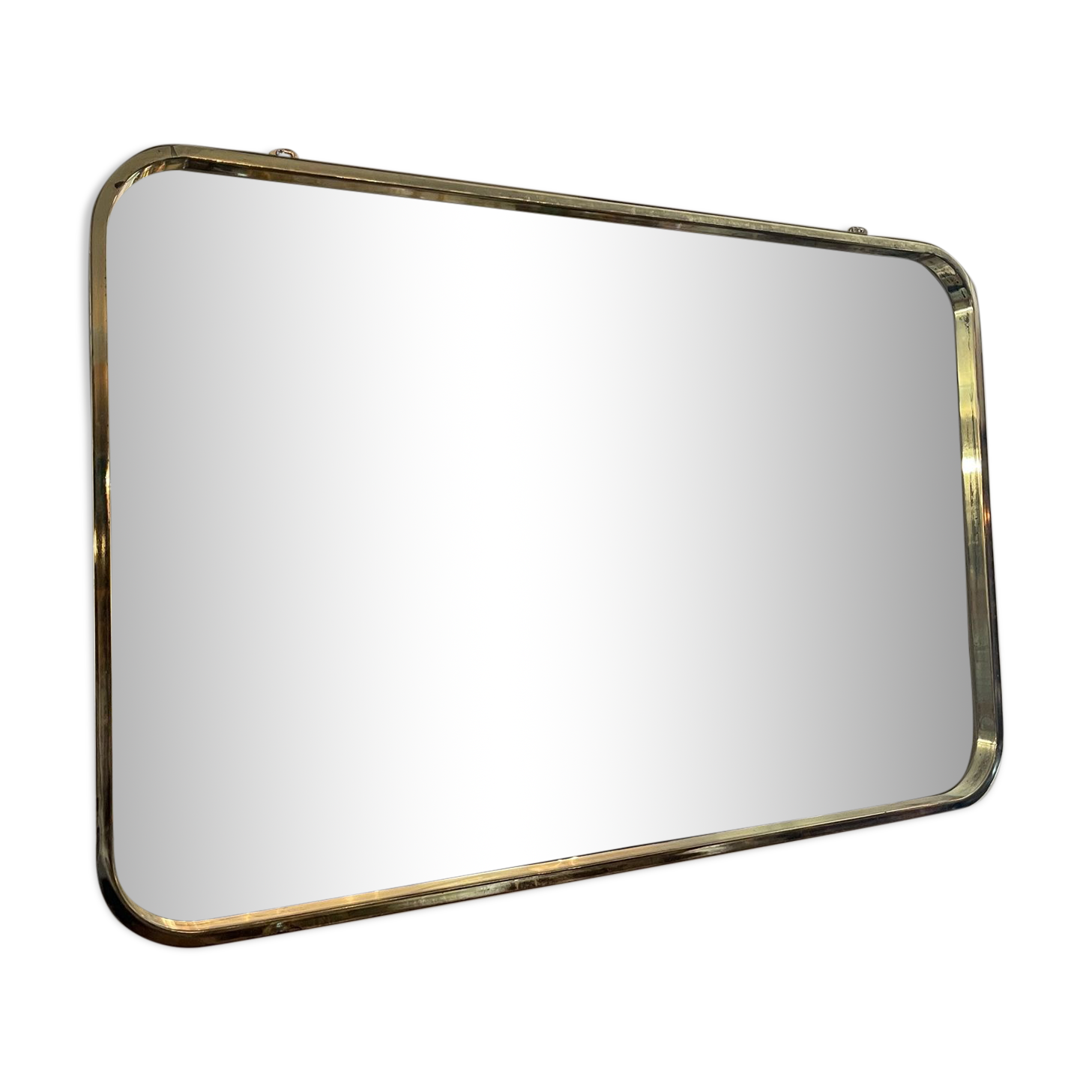 Brass mirror 1960 105x70cm