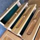 Buffet en bois vintage / buffet / armoire longue