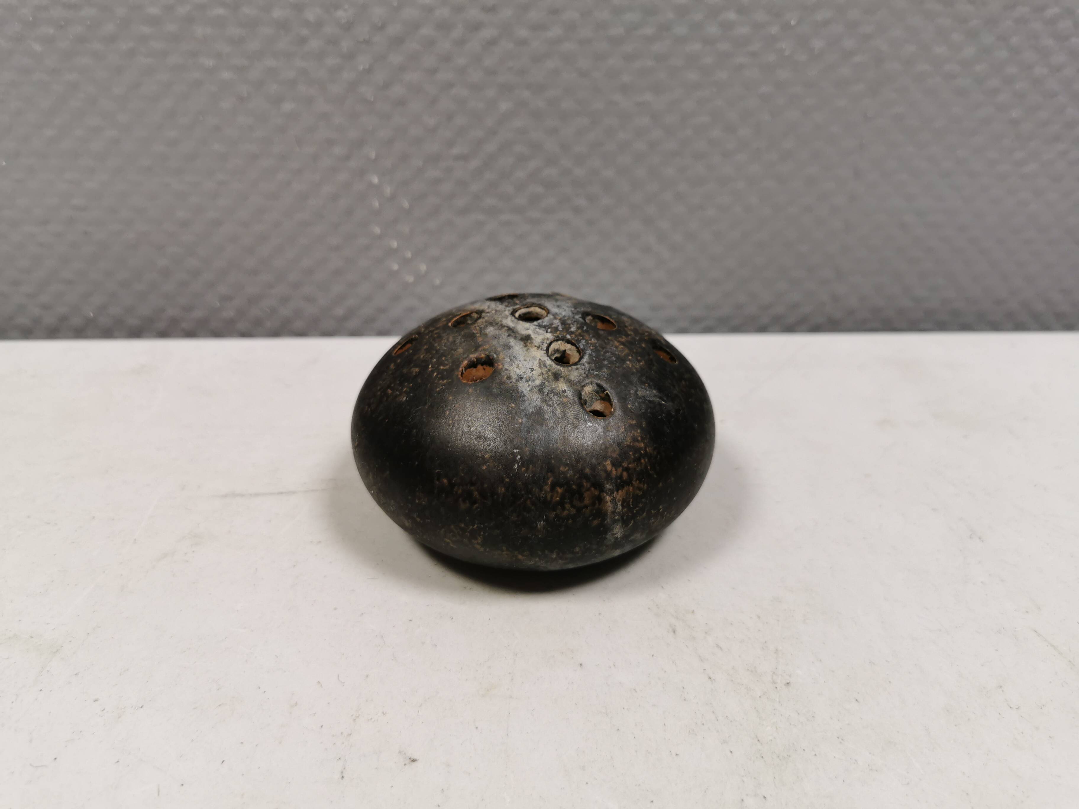 Delicious "mushroom" vase with several "holes"  Danmark 1980s