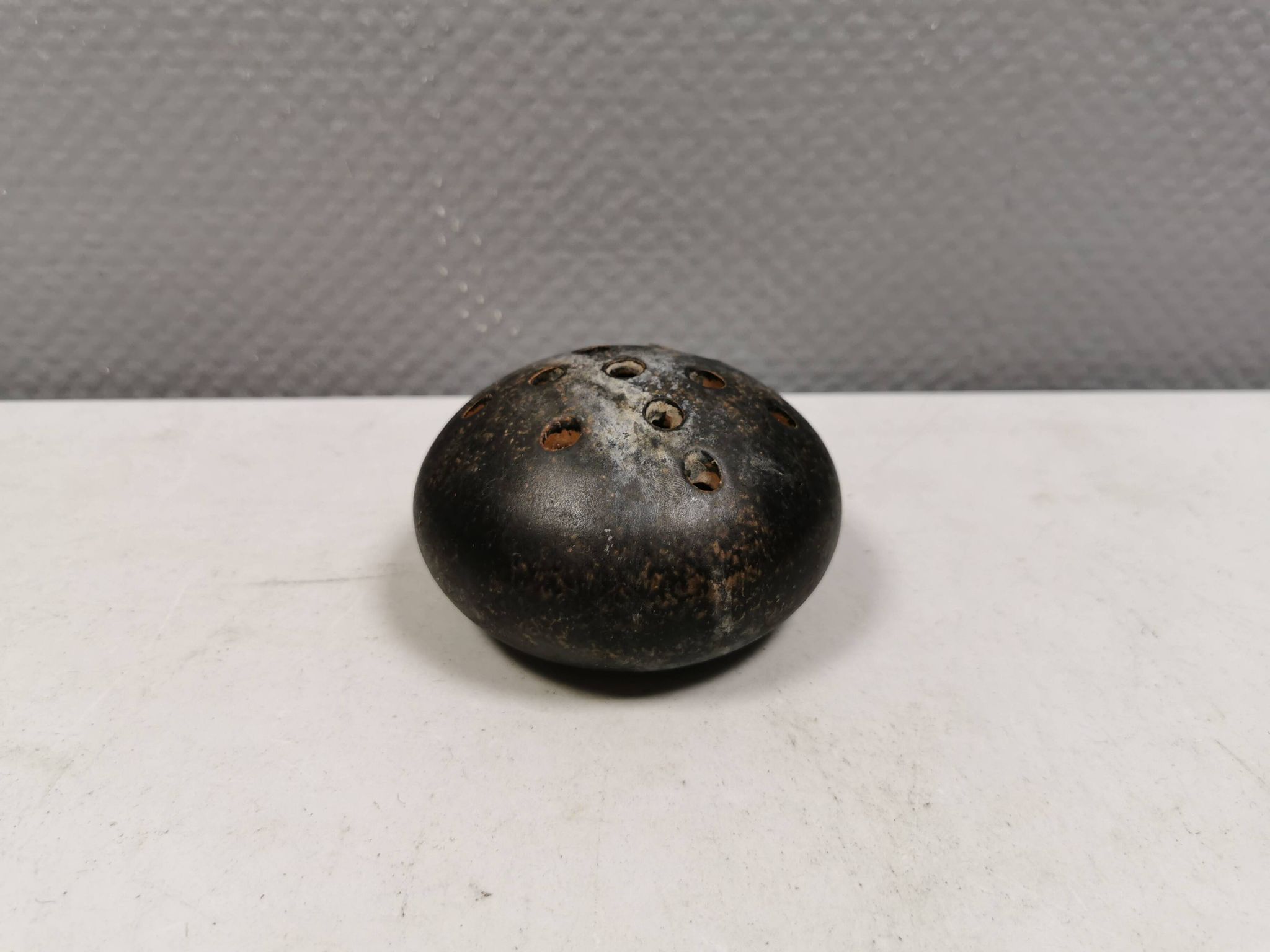 Delicious "mushroom" vase with several "holes"  Danmark 1980s