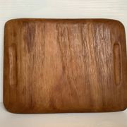 Small teak wood tray
