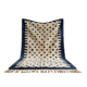 Large Berber rug made of pure wool, traditionally handwoven, 3/4 m.