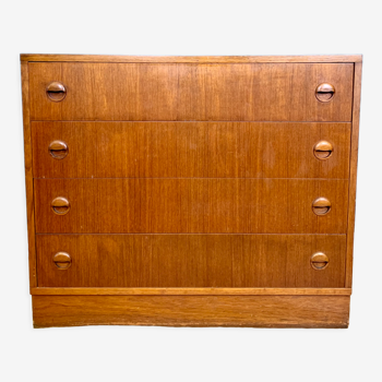 70's teak chest of drawers