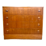 Commode en teck années 70