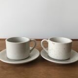 Speckled coffee cups