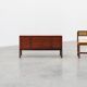 Commode danoise moderne du milieu du siècle, Danemark, vers les années 1960.