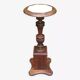 Carved oak stool