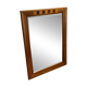 Beveled mirror in solid wood marquetry - 118x88.5cm