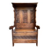 Cathedral stall chest
