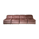 Vintage armchairs modular sofa