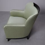 Set of four Art Deco armchairs, 1930-1950