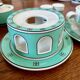 Vintage 72-piece tableware set Arzberg model Cult Focus postmodern bauhaus style