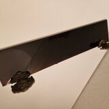 bathroom set round mirror and shelf