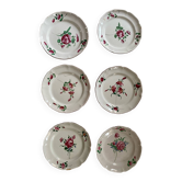 Assiettes anciennes faïence de l’Est