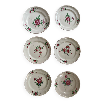Assiettes anciennes faïence de l’Est