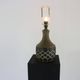 Set of two sixties design studio pottery table lamps for Chris Keramik Hasl