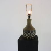 2 pieds de lampes de table en céramique Chris Keramik Haslev, années 1960