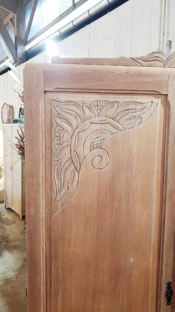 Old art-deco wardrobe