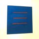 Tableau Bleu Abstrait