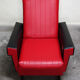 Vintage armchair Rockabilly rare reclining version with ashtray