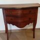 Pretty 2-drawer console chest of drawers - curved legs - Louis XVI imitation