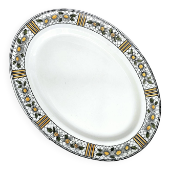 Élisabeth de Creil and Montereau oval dish